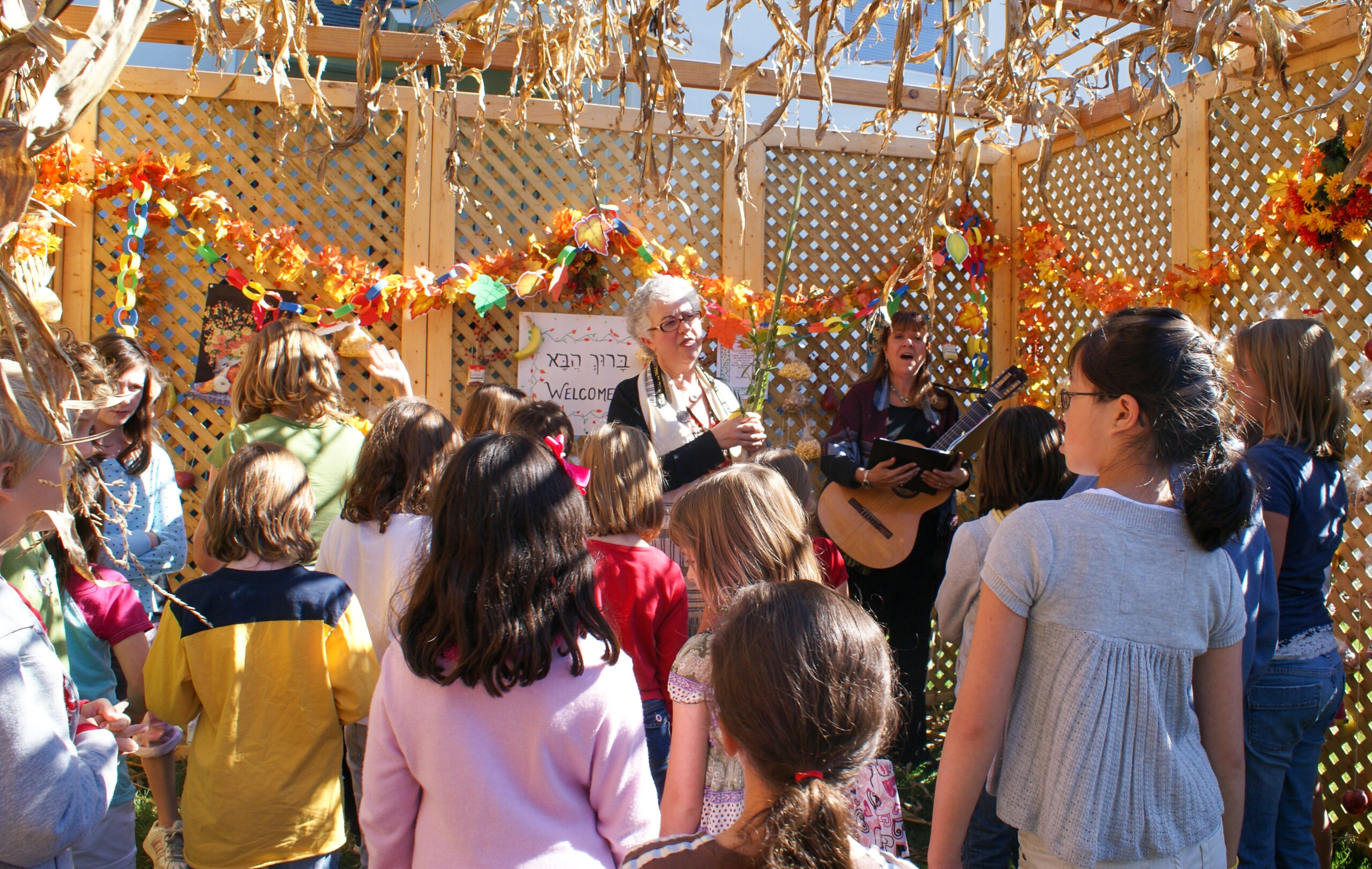 In the Sukkah